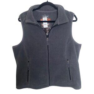 L.L. Bean Polartec 200 Fleece Vest‎ Womens L Petite Recreational Gear